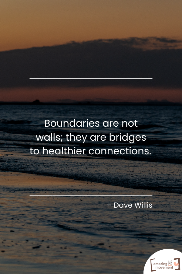 An inspiring quote about setting boundaries #SettingBoundaries #NormalizeSayingNo