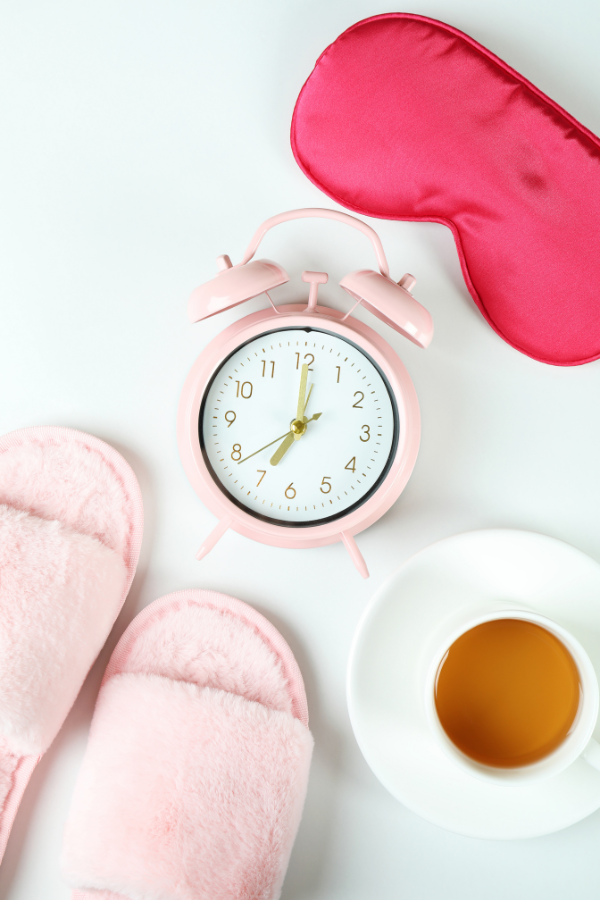 A clock, slippers, and coffee #EmbraceChange #TransformYourLife