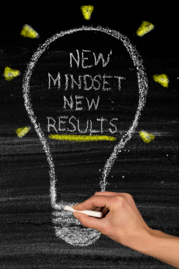 A reminder that a new mindset leads to new results #EmbraceChange #TransformYourLife