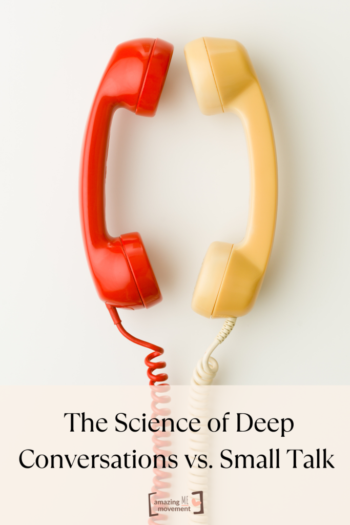 The Science of Deep Conversations vs. Small Talk