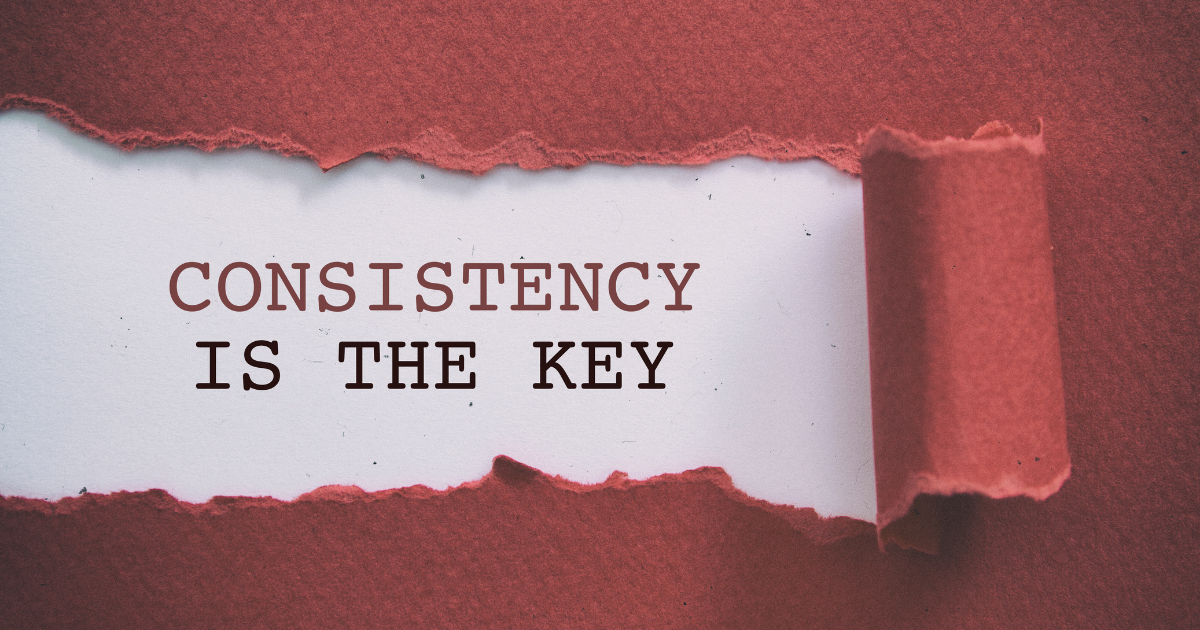 A reminder that consistency is the key to life #PowerOfConsistency #ConsistencyPaysOff