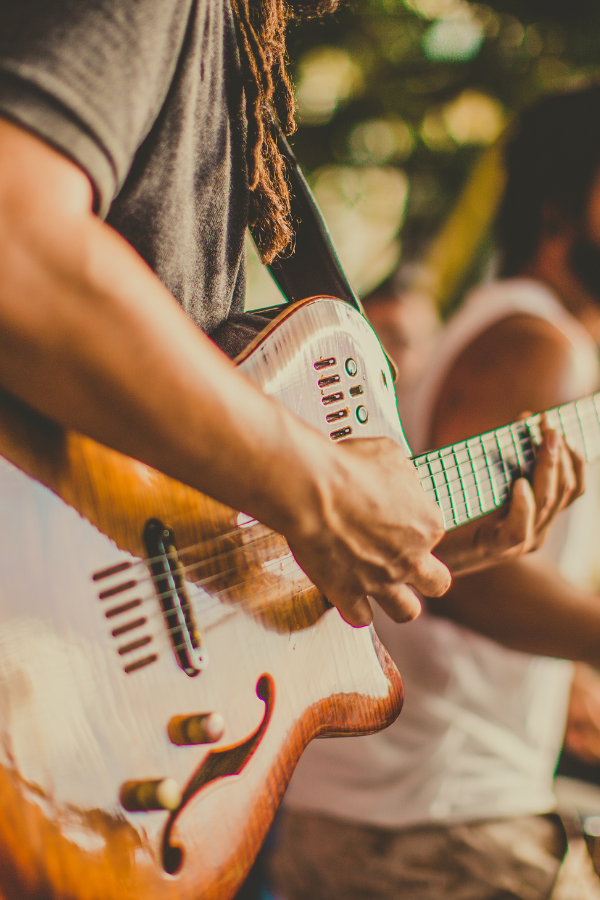 A man playing the guitar #RomanticizingLife #RomanticizieYourLife