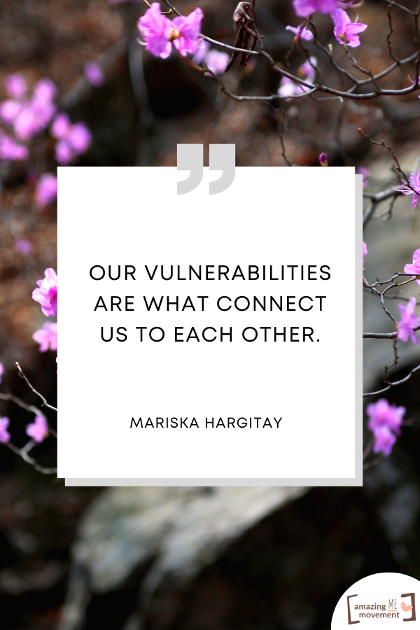 An inspiring vulnerability quote #Vulnerability #VulnerabilityQuotes #StrengthInAuthenticity