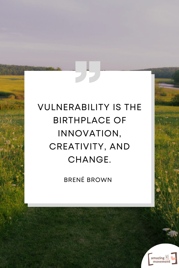 An inspiring vulnerability quote #Vulnerability #VulnerabilityQuotes #StrengthInAuthenticity