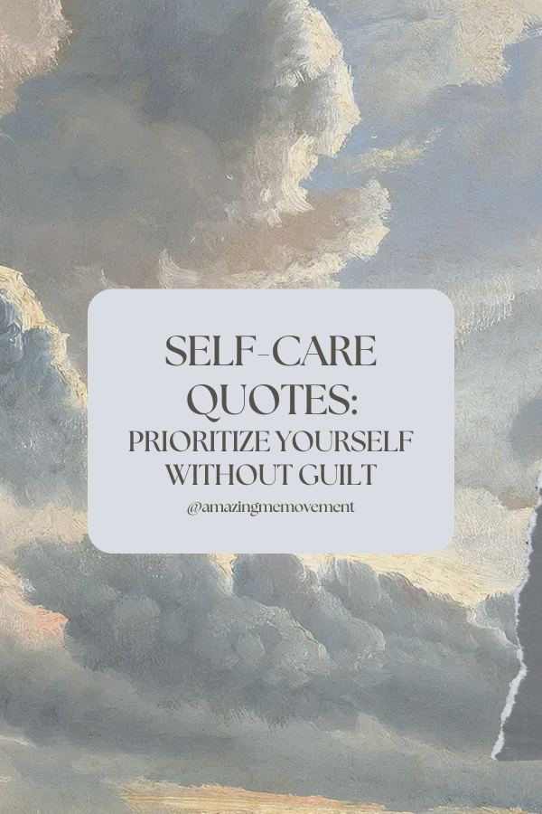 A poster about self-care quotes #SelfCare #SelfCareIsntSelfish #SelfCareQuotes