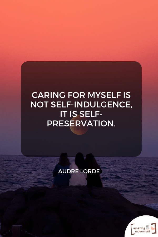 A statement about the importance of caring for yourself #SelfCare #SelfCareIsntSelfish #SelfCareQuotes