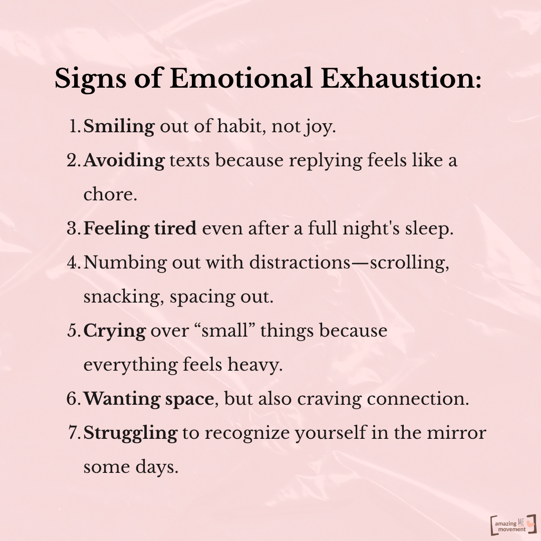 #EmotionalExhaustion