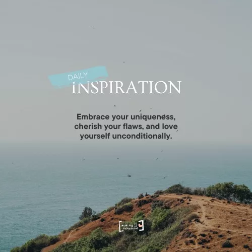 Embrace your flaws. Celebrate your uniqueness. Here’s your gentle reminder to love yourself exactly as you are. 🌊 #SelfLove #Inspiration #AmazingMeMovement