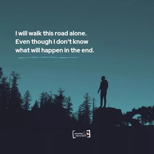 It’s okay to walk your path alone. This empowering reminder encourages strength, independence, and trust in your own journey. 🌌 #SoloJourney #InnerStrength #AmazingMeMovement

