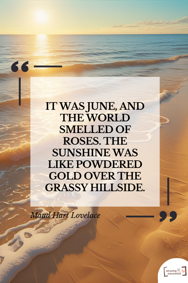 A beautiful quote about enjoying the summertime #SummerTime #SummerQuote
