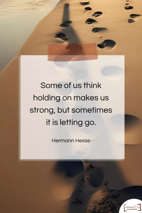 A lovely statement about change