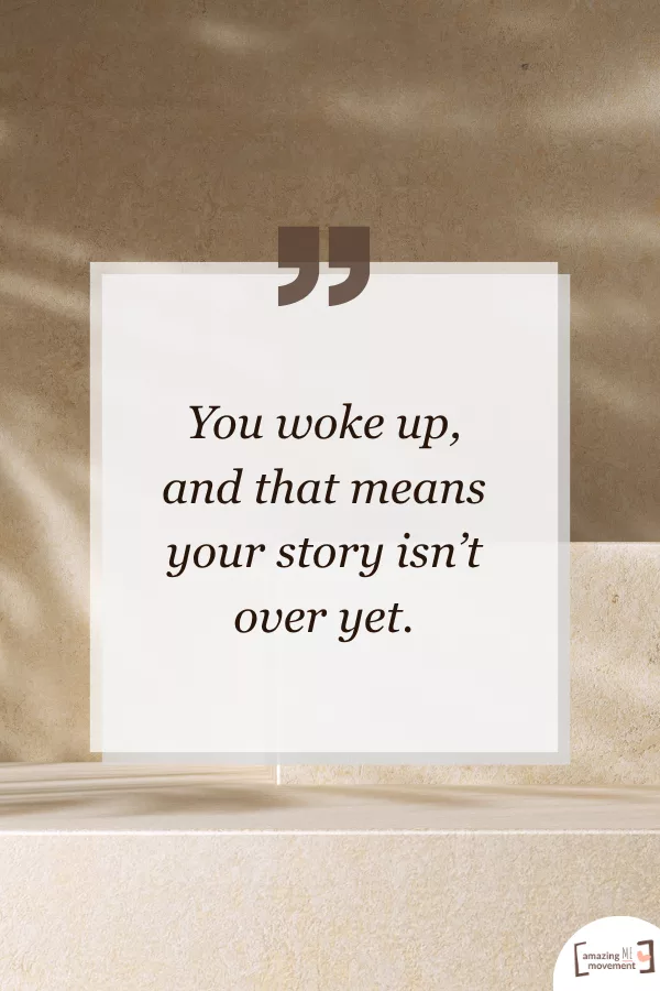 A heart-warming inspirational good morning messages