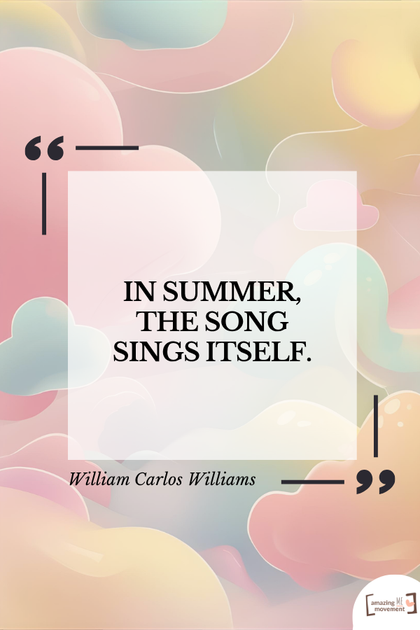 A quote about summer #SummerTime #SummerQuote