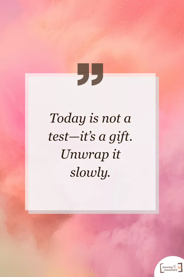 A heart-warming inspirational good morning message