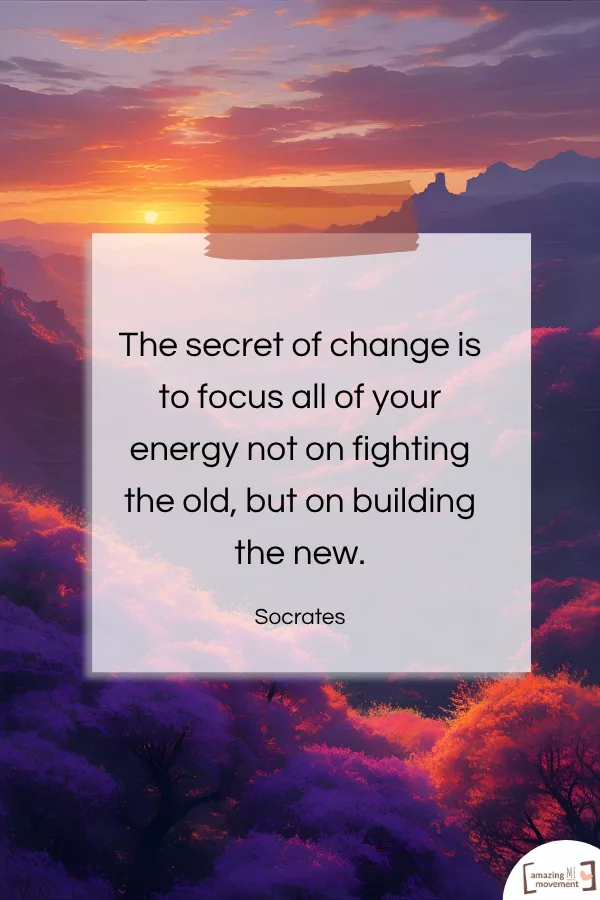 A heartwarming collection of life quotes about change