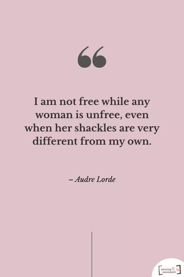 A motivational statement for female power #FemalePower