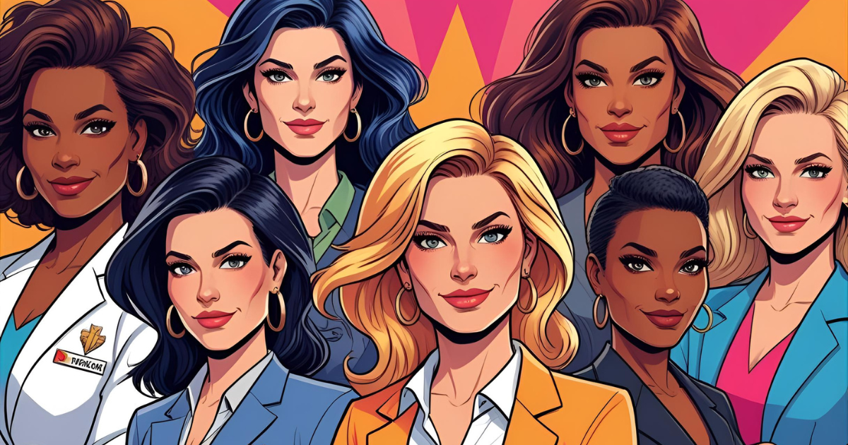 A poster for female power quotes