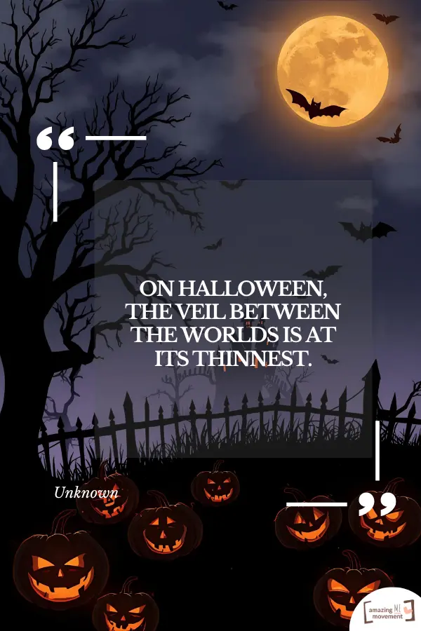 A lovely statement, quotes about halloween