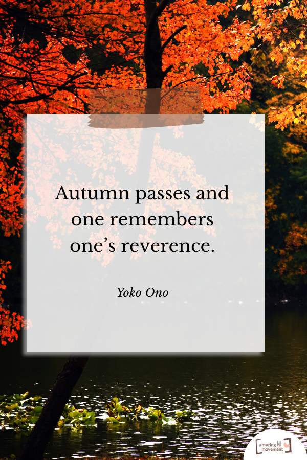 A heartfelt quote about fall #Fall #FallSeason