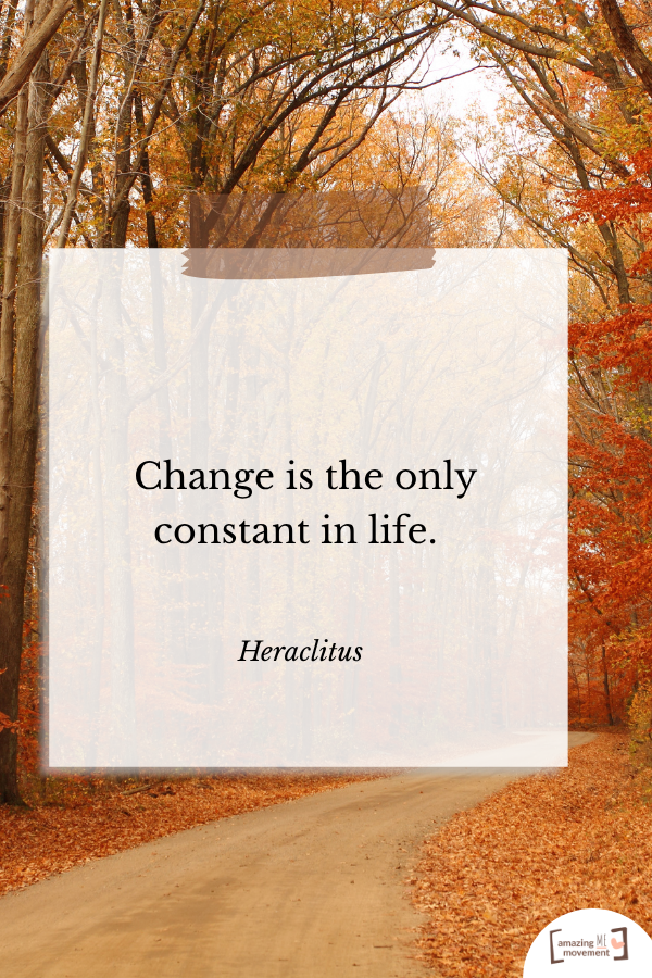 A lovely quote about fall #Fall #FallSeason