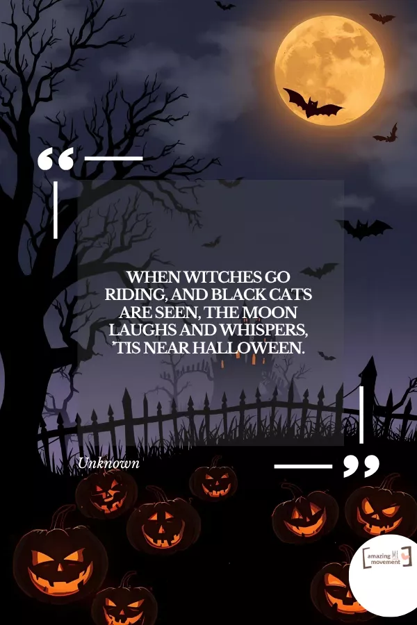 A lovely statement, quotes about halloween