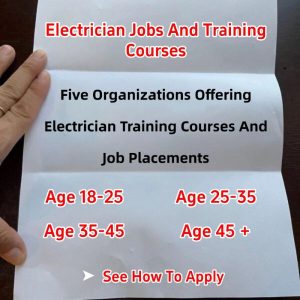 Apply to five Organizations offering Electrician Jobs And Training Courses