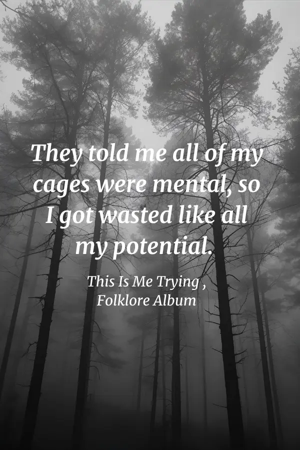 A relatable Taylor Swift lyric you'll love #TaylorSwift #TaylorSwiftSongs #TaylorSwiftLyrics