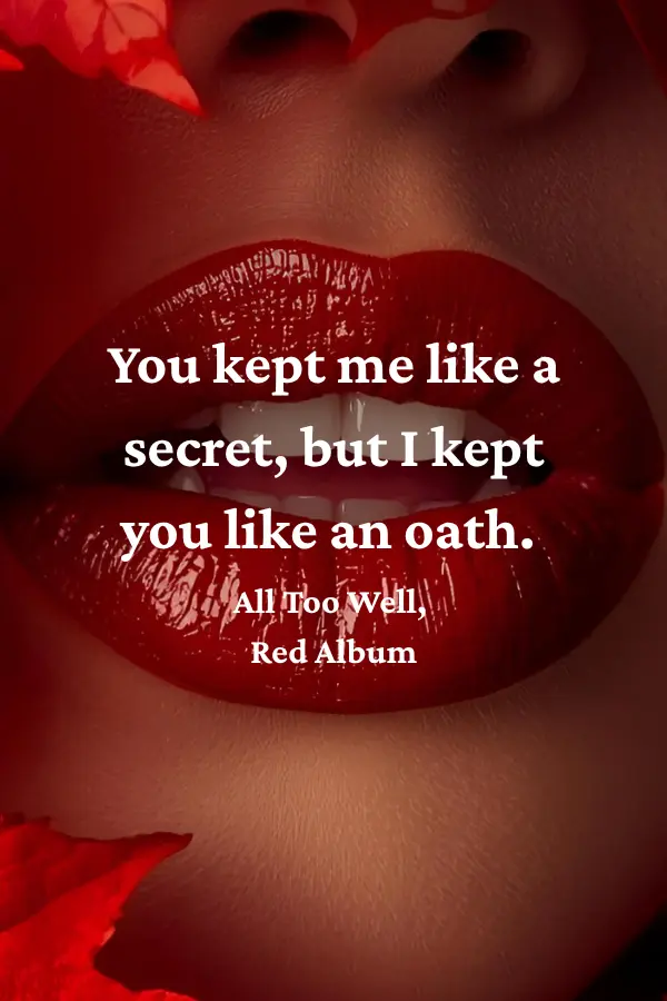 A relatable Taylor Swift lyric you'll love #TaylorSwift #TaylorSwiftSongs #TaylorSwiftLyrics
