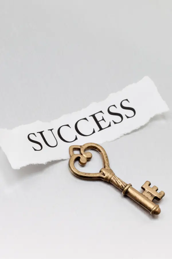 The word "success"
