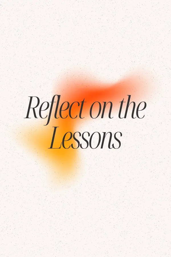 A reminder on turning failures into successes