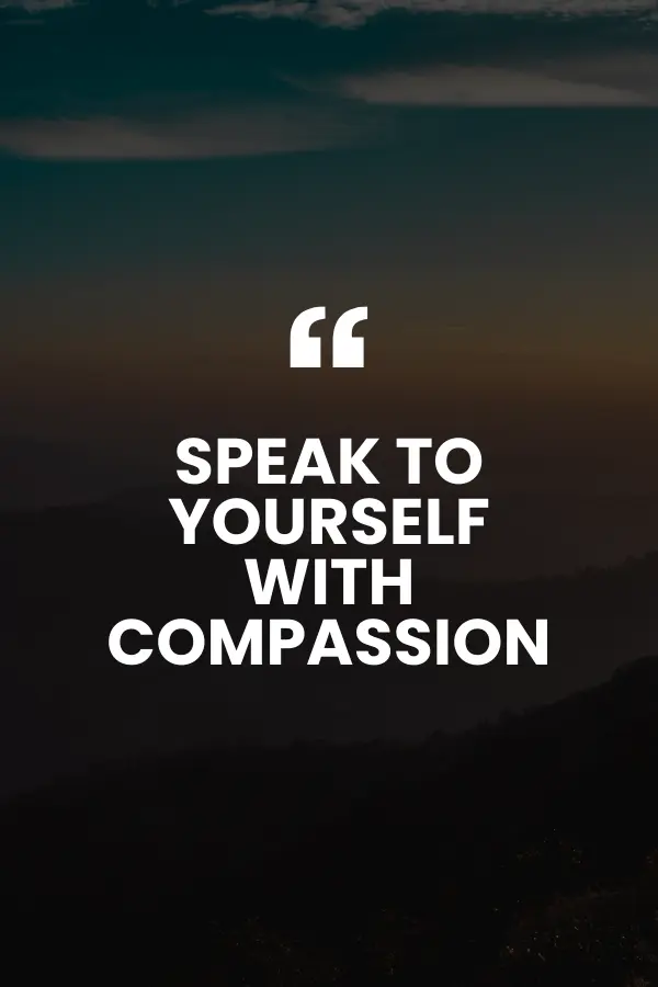 A reminder for forming habits to have high self-esteem