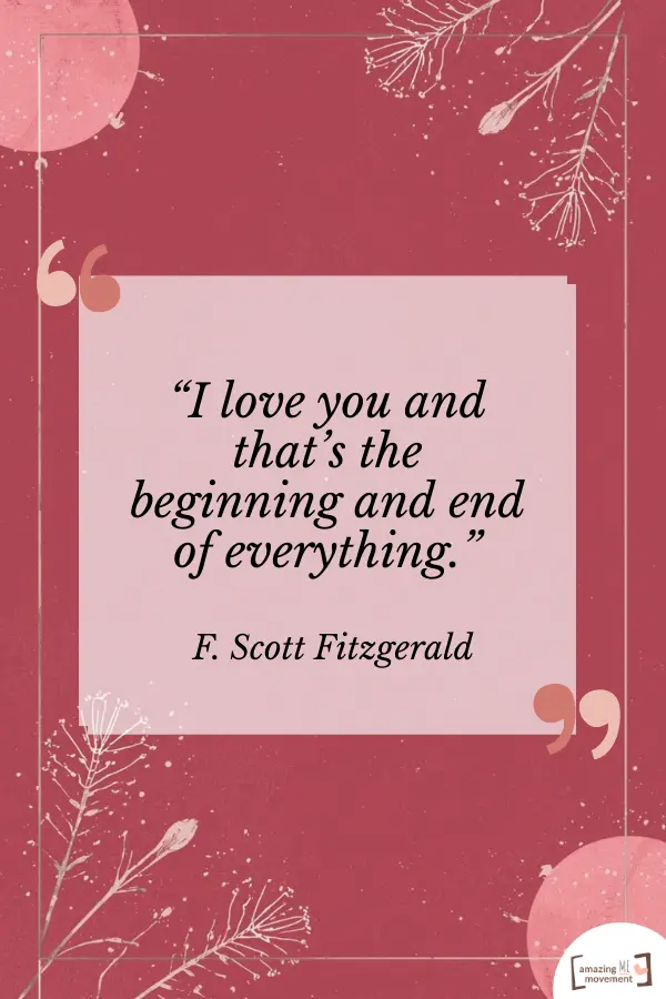 An inspiring Valentine's Day quote