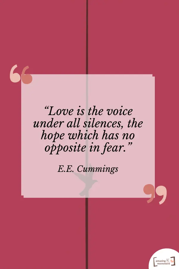 A sincere quote about love