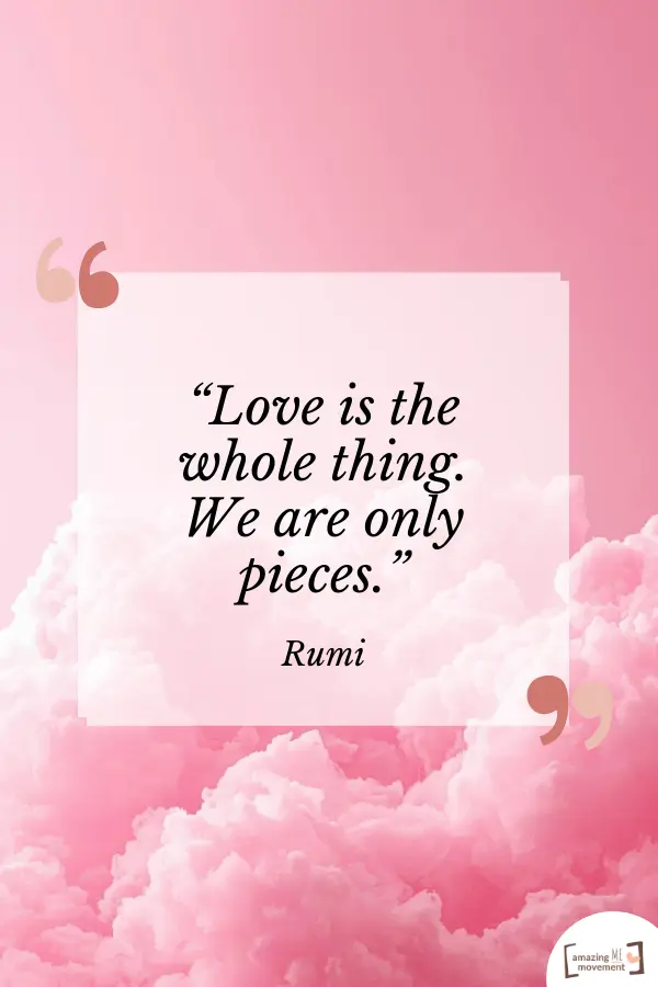 A sincere quote about love