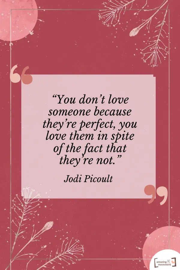 A sincere quote about love