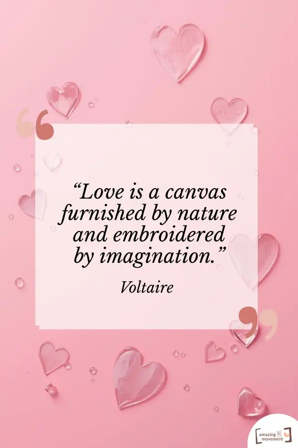 An inspiring Valentine's Day quote